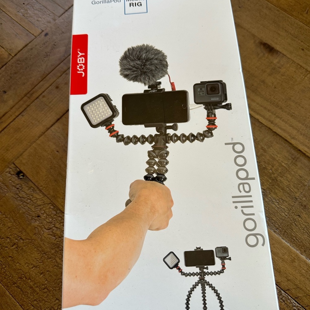 Joby Gorilla Pod Mobile RIG Tripod smartphone Video New #JB01524